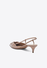 VLogo 45 Leather Pumps