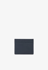 Logo-Labeled Leather Cardholder