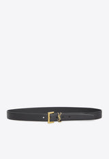 Cassandre Leather Thin Belt