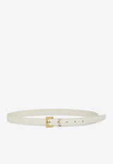 Cassandre Leather Thin Belt
