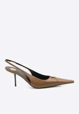 Babylone Breteuil 75 Leather Pumps