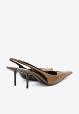 Babylone Breteuil 75 Leather Pumps