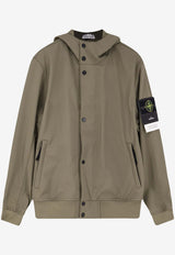 Stone Island Compass Patch Windbreaker Jacket Green L1S154100118S0A22V005G_Military Green_48900756