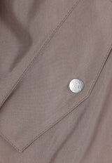 Brunello Cucinelli Zip-Up Windbreaker Jacket Brown MZ4216542C1228_Brown_40000148