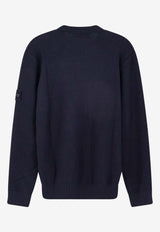 Stone Island Logo Patch Sweater Blue L1S155100032S00FAV0020_Blue_48900748
