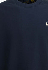 Polo Ralph Lauren Embroidered Crewneck Sweatshirt Blue 710916689017CRUISE NAVY_83d47c02-e22b-4c6a-a862-37127e7e2fe2