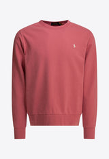 Embroidered Crewneck Sweatshirt