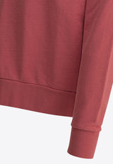 Embroidered Crewneck Sweatshirt