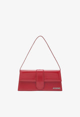Jacquemus Le Bambino Long Shoulder Bag in Patent Leather Red BAW00013AC18A01/S_JACQM-470