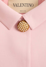 Wool Buttoned Blazer