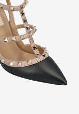 80 Rockstud Leather Pumps