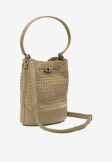 Zanellato Small Monda Woven Suede Bucket Bag Beige MONDA' MUSIVA SUEDE S0689802220000Z0200_63a2f79a-c892-4e57-b67f-36e71f51c4c2