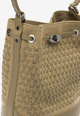 Zanellato Small Monda Woven Suede Bucket Bag Beige MONDA' MUSIVA SUEDE S0689802220000Z0200_63a2f79a-c892-4e57-b67f-36e71f51c4c2