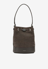 Zanellato Small Monda Woven Suede Bucket Bag Brown MONDA' MUSIVA SUEDE S0689802220000Z0202_d67d0b02-76ff-49a2-8ecb-f883f646173e