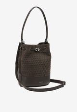 Zanellato Small Monda Woven Suede Bucket Bag Brown MONDA' MUSIVA SUEDE S0689802220000Z0202_d67d0b02-76ff-49a2-8ecb-f883f646173e