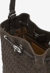 Zanellato Small Monda Woven Suede Bucket Bag Brown MONDA' MUSIVA SUEDE S0689802220000Z0202_d67d0b02-76ff-49a2-8ecb-f883f646173e