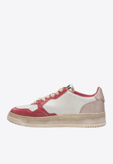 Autry Medalist Low Super Vintage Leather Sneakers Red AVLWSV49_3f3cd986-cbf8-40ab-8e34-0092e6d36327