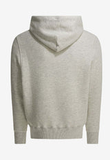 Autry Logo Embroidered Hooded Sweatshirt Gray HOPM002M_4142fbb9-05ad-42e8-ba7a-2f2310aca8cd