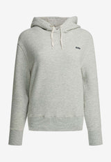 Autry Logo-Embroidered Hooded Sweatshirt Gray HOPW002M_4af0a1fc-e63e-4420-b3ac-83fec2f31cb2