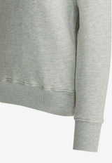 Autry Logo-Embroidered Hooded Sweatshirt Gray HOPW002M_4af0a1fc-e63e-4420-b3ac-83fec2f31cb2
