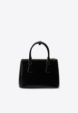 Prada Small Galleria Saffiano Leather Handbag Black 1BA896EOO2AO6/S_PRADA-F0002