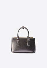 Prada Mini Galleria Top Handle Bag Gray 1BA916EOO2AO6/S_PRADA-F0135