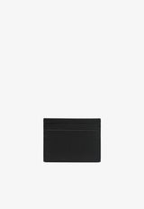 Saint Laurent Embossed Logo Textured Leather Cardholder  Black 375946BTY0N/S_YSL-1000