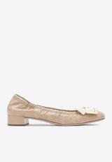 Prada Maxi Bow Ballet Flats Sand 1I326O025ZJB/S_PRADA-F0036
