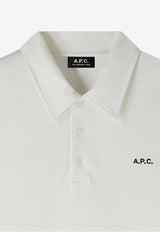 A.P.C. Logo Polo T-shirt White COGWZ-H26342CO/S_APC-AAB