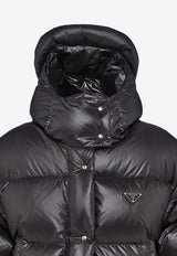 Logo-Plaque Bomber Jacket