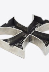 Cross Ashtray with Embossed-Logo