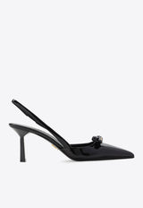 80 Patent Leather Slingback Pumps