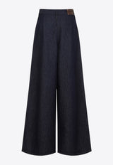 Pamplona Jeans with Logo-Patch