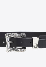 Classic Rose Buckle Belt