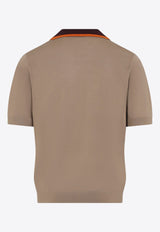 Molar Wool-Blend Polo Sweater