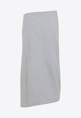 Hanam Ruffled Midi Skirt