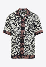 Logo-Printed Buttoned Shirt