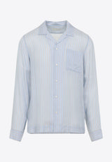 Logo-Embroidered Buttoned Shirt