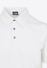 Logo-Embroidered Polo T-shirt