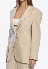 Oversized Buttoned Blazer