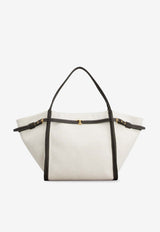 Tod's Medium Canvas Tote Bag White XBWTIMAT300U6J043X_White_44130427