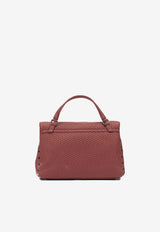 Zanellato Small Postina Casa Woven Leather Top Handle Bag Red POSTINA CASA VENISSA S0680102190000Z0994_9cea6d28-4f27-49f0-bd99-759dddf5515e