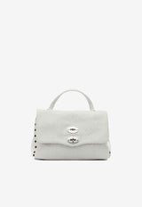 Zanellato Small Postina Casa Woven Leather Top Handle Bag White POSTINA CASA VENISSA S0680102190000Z1170_a864ebcf-6269-4836-810a-e503af288519