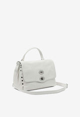 Zanellato Small Postina Casa Woven Leather Top Handle Bag White POSTINA CASA VENISSA S0680102190000Z1170_a864ebcf-6269-4836-810a-e503af288519