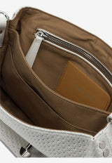 Zanellato Small Postina Casa Woven Leather Top Handle Bag White POSTINA CASA VENISSA S0680102190000Z1170_a864ebcf-6269-4836-810a-e503af288519