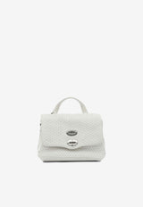 Zanellato Baby Postina Woven Leather Top Handle Bag White POSTINA CASA VENISSA BABY0680102190000Z1170_cad557d9-b701-41e1-8d82-06424b99e938
