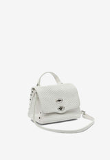 Zanellato Baby Postina Woven Leather Top Handle Bag White POSTINA CASA VENISSA BABY0680102190000Z1170_cad557d9-b701-41e1-8d82-06424b99e938