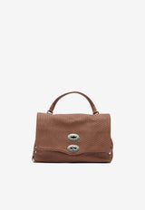 Zanellato Medium Postina Woven Leather Top Handle Bag Brown POSTINA CASA VENISSA S0680102190000Z0203_ab641c0c-9933-4b0a-ab4d-4683b3b23fe0