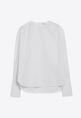 Striped Poplin Blouse