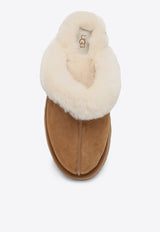 Shearling Disquette Slippers